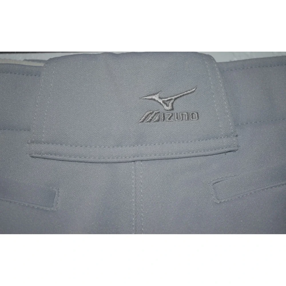 Mizuno Womens M Softball Pants Light Gray Performance Athletic Fastpitch RN89730 - Picture 14 of 16